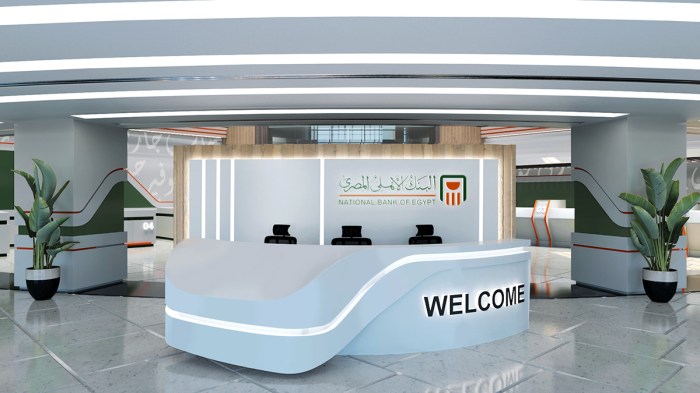 Konsep desain interior bank bni